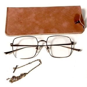 TIJN Sterre Gold Metal Glasses